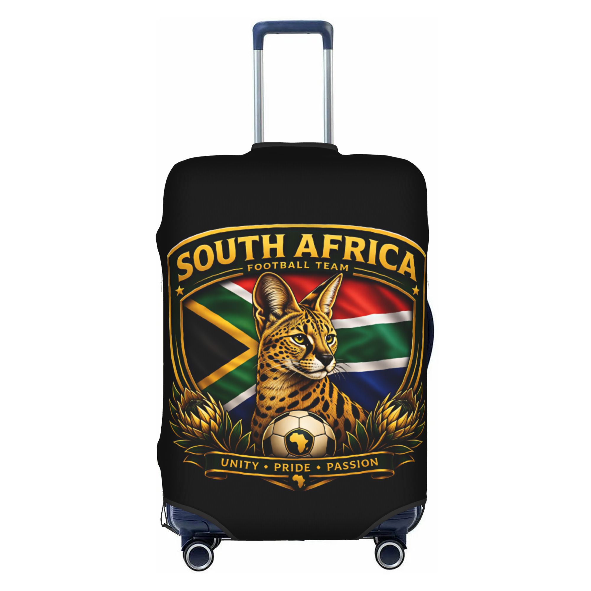 Travel Accessories South Africa - غطاء حقيبة سفر بعلم فريق كرة