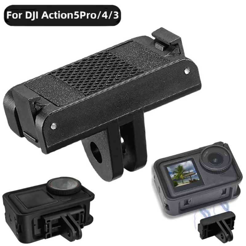 Travel Vlog Accessories - محول ذو مخلبين لكاميرا DJI Action