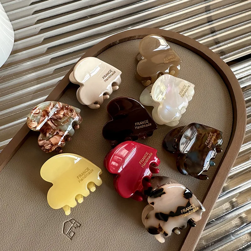 Travel Accessories For Girls - مشابك شعر صغيرة من الأسيتات على