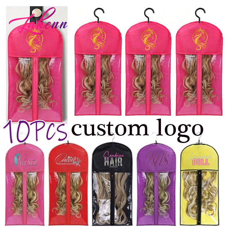 Travel Hair Accessories - حقيبة تخزين الشعر المستعار المثالية للسفر،
