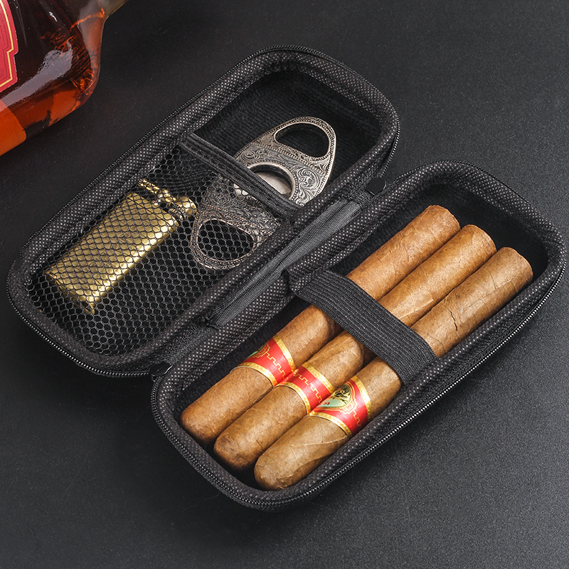 Travel Accessories Bag - 1 قطعة السفر السيجار المحمولة إيفا