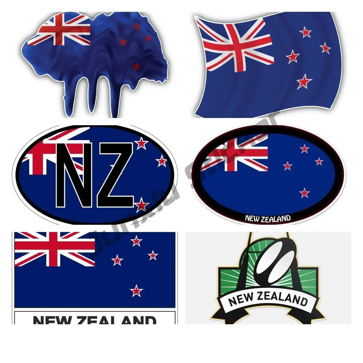 Travel Accessories New Zealand - نيوزيلندا العلم ملصق حائط من الفينيل
