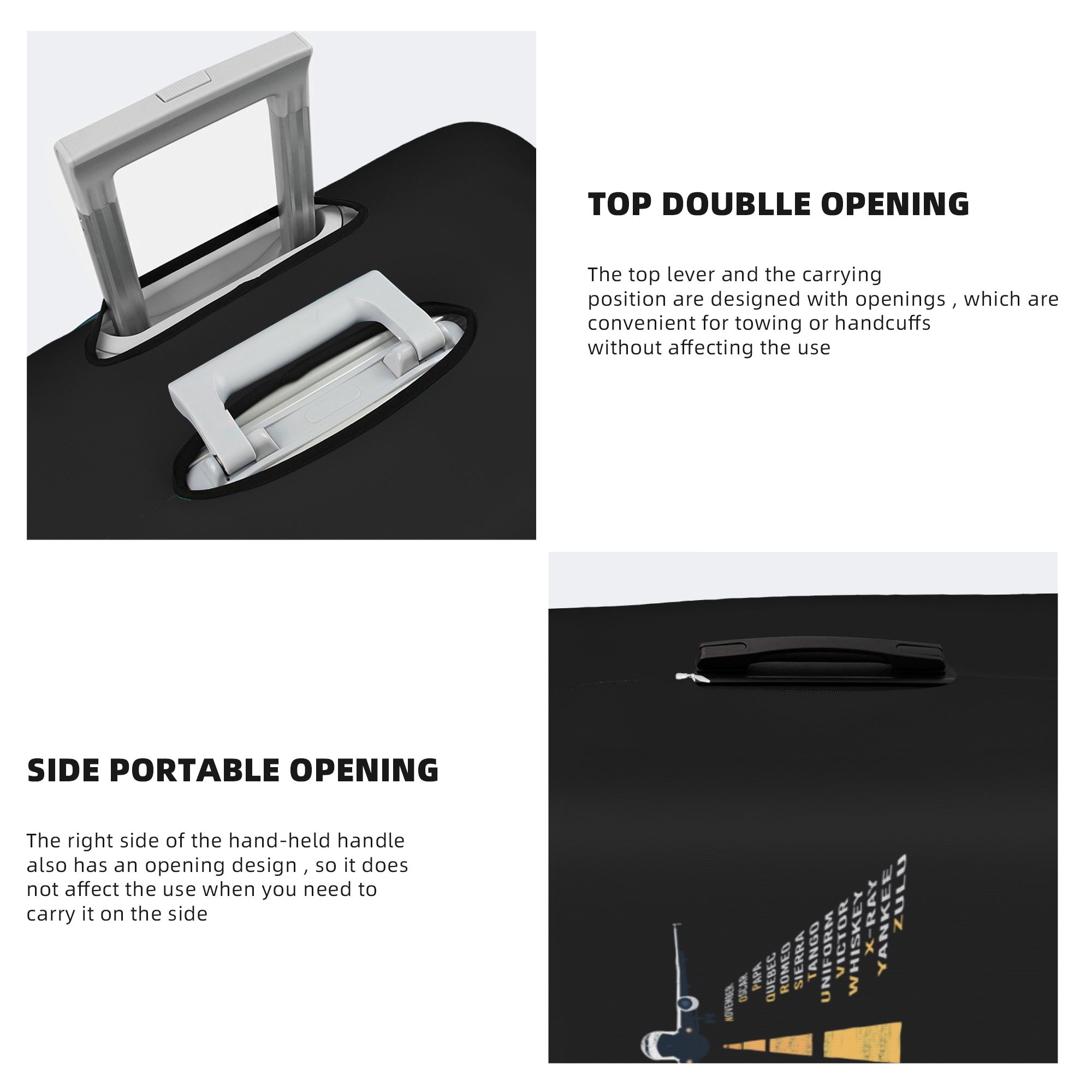 غطاء حقيبة سفر بتصميم طائرة وط - مراجعة Travel Accessories Plane وسعره