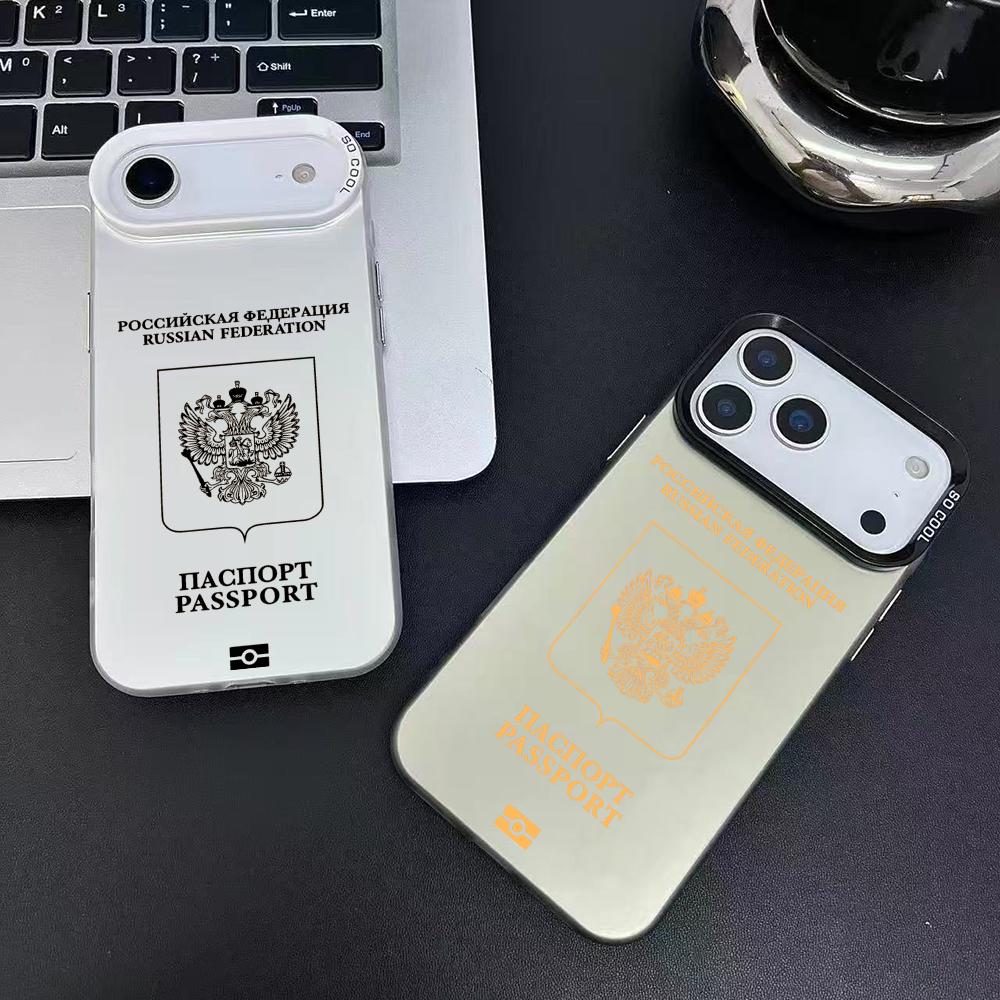 روسيا جواز السفر تصميم جراب ها - مراجعة Travel Accessories Iphone وسعره