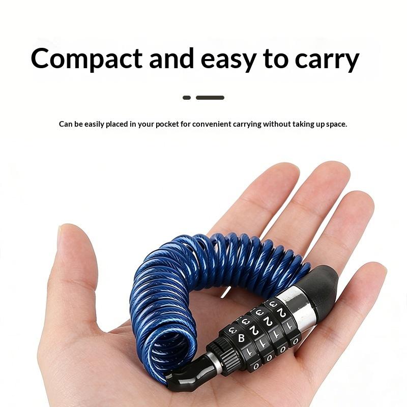 قفل جديد للدراجات النارية والد - مراجعة Cable Lock Combination وسعره