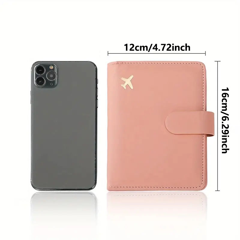 حافظة جواز سفر جلدية مقاومة لل - مراجعة Travel Accessories Plane وسعره