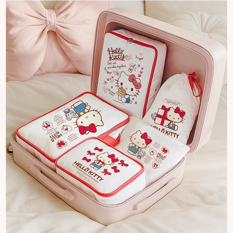 حقيبة تخزين هيلو كيتي، حقيبة س - مراجعة Travel Accessories Gift Set وسعره