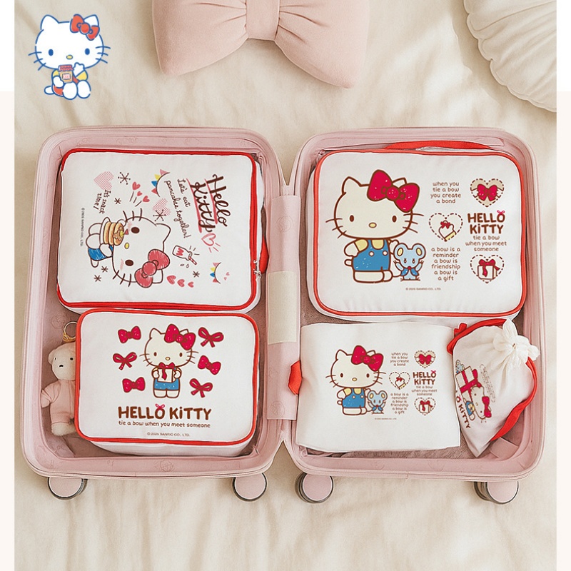 حقيبة تخزين هيلو كيتي، حقيبة س - مراجعة Travel Accessories Gift Set وسعره
