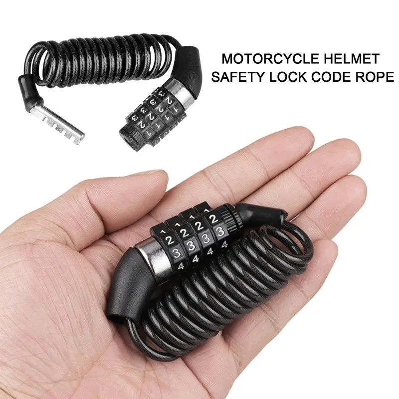 قفل سلسلة مضاد للسرقة للدراجات - مراجعة Cable Lock Combination وسعره