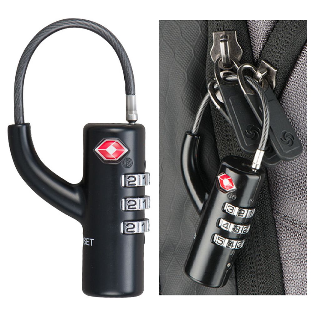 قفل صغير مقاوم للماء، قفل محمو - مراجعة Cable Lock Combination وسعره