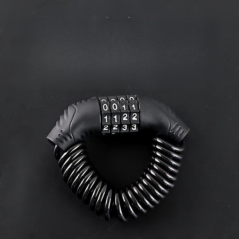 قفل أمان قابل للسحب بسلك فولاذ - مراجعة Cable Lock Combination وسعره