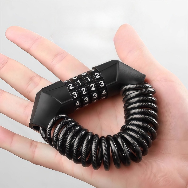 قفل أمان قابل للسحب بسلك فولاذ - مراجعة Cable Lock Combination وسعره