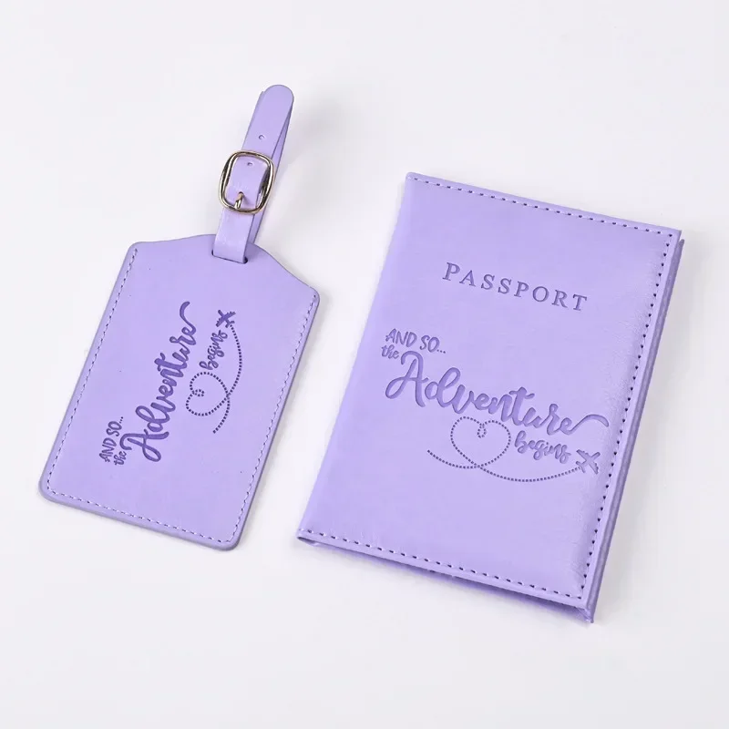 جديد الأرجواني بو الجلود حامل  - مراجعة Travel Accessories Gift Set وسعره