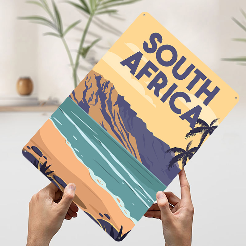 لافتة معدنية مخصصة بتصميم سفر  - مراجعة Travel Accessories South Africa وسعره