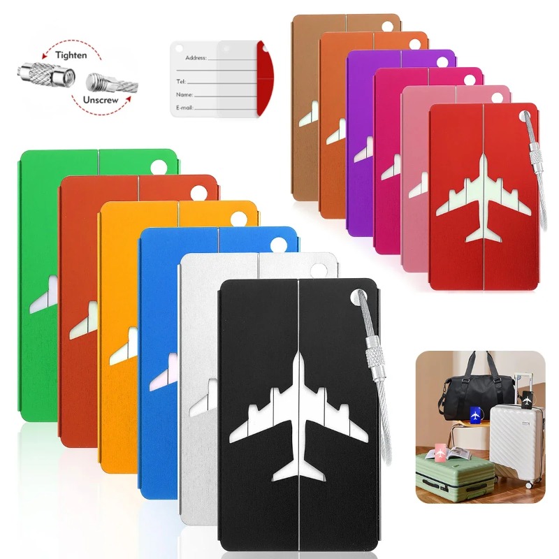بطاقة تعريف أمتعة السفر من سبا - مراجعة Travel Accessories Plane وسعره