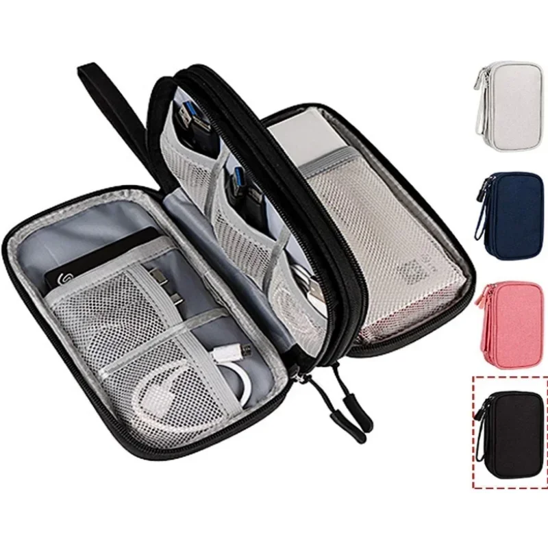 حقيبة كابلات للسفر، حقيبة تخزي - مراجعة Travel Accessories Bag وسعره