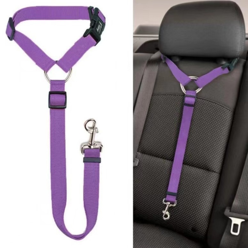 حزام أمان قابل للتعديل للحيوان - مراجعة Travel Accessories Dog وسعره