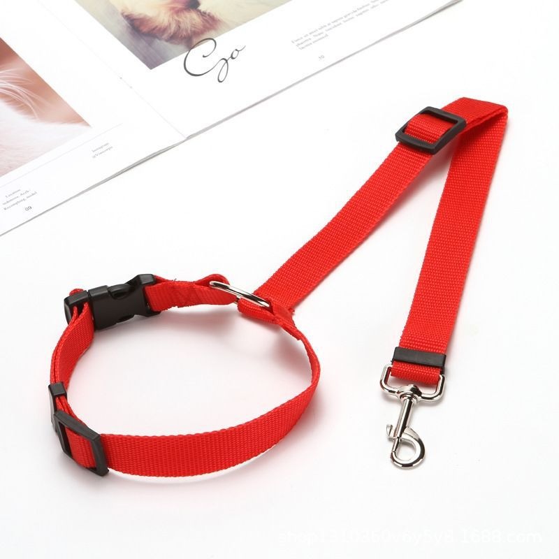 حزام أمان قابل للتعديل للحيوان - مراجعة Travel Accessories Dog وسعره