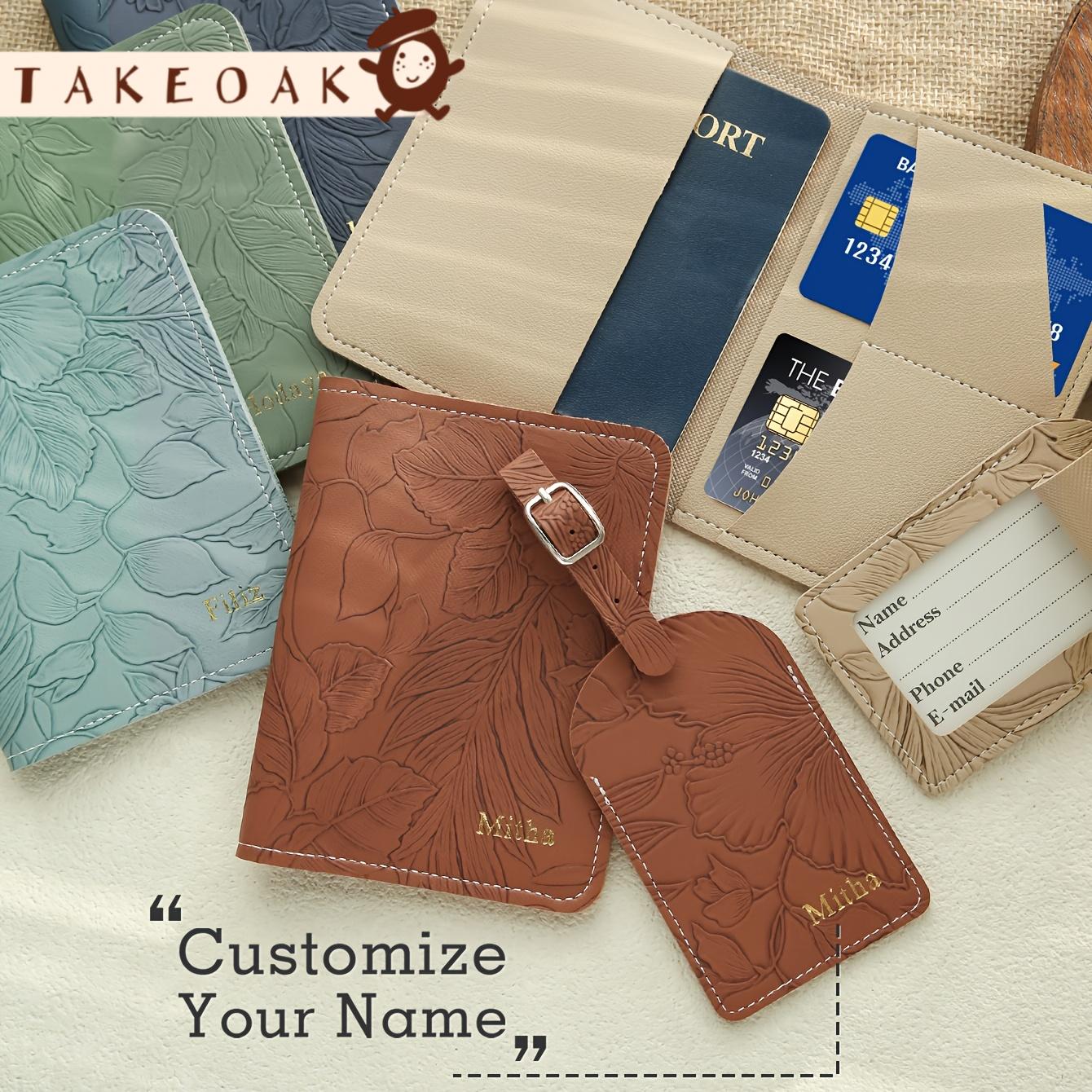 غطاء جواز سفر من الجلد الصناعي - مراجعة Travel Accessories Overseas وسعره