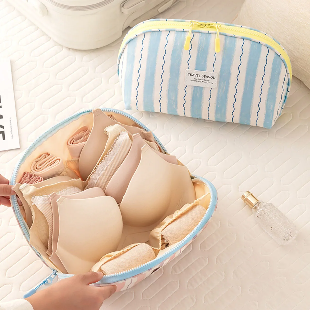 حقيبة تخزين الملابس الداخلية،  - مراجعة Travel Accessories Bag وسعره