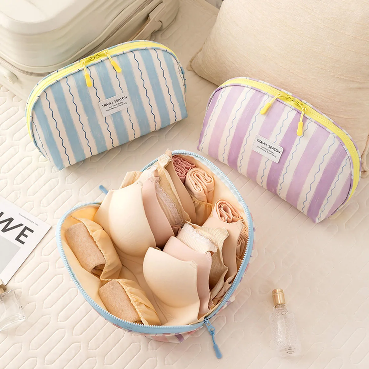 حقيبة تخزين الملابس الداخلية،  - مراجعة Travel Accessories Bag وسعره