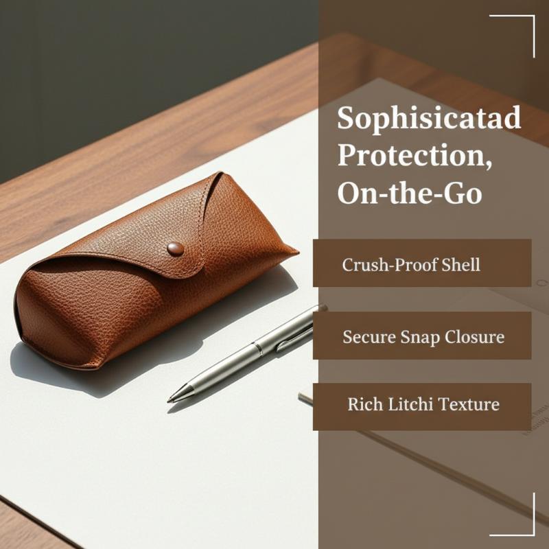 حافظة نظارات من الجلد الصناعي، - مراجعة Travel Accessories Pouch For Women وسعره